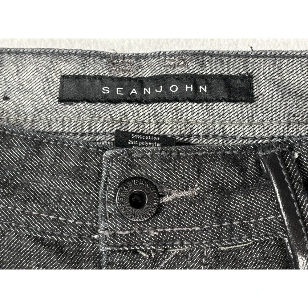 Sean John Hamilton Dark Wash Straight Leg Jeans Size 34 Men's Denim